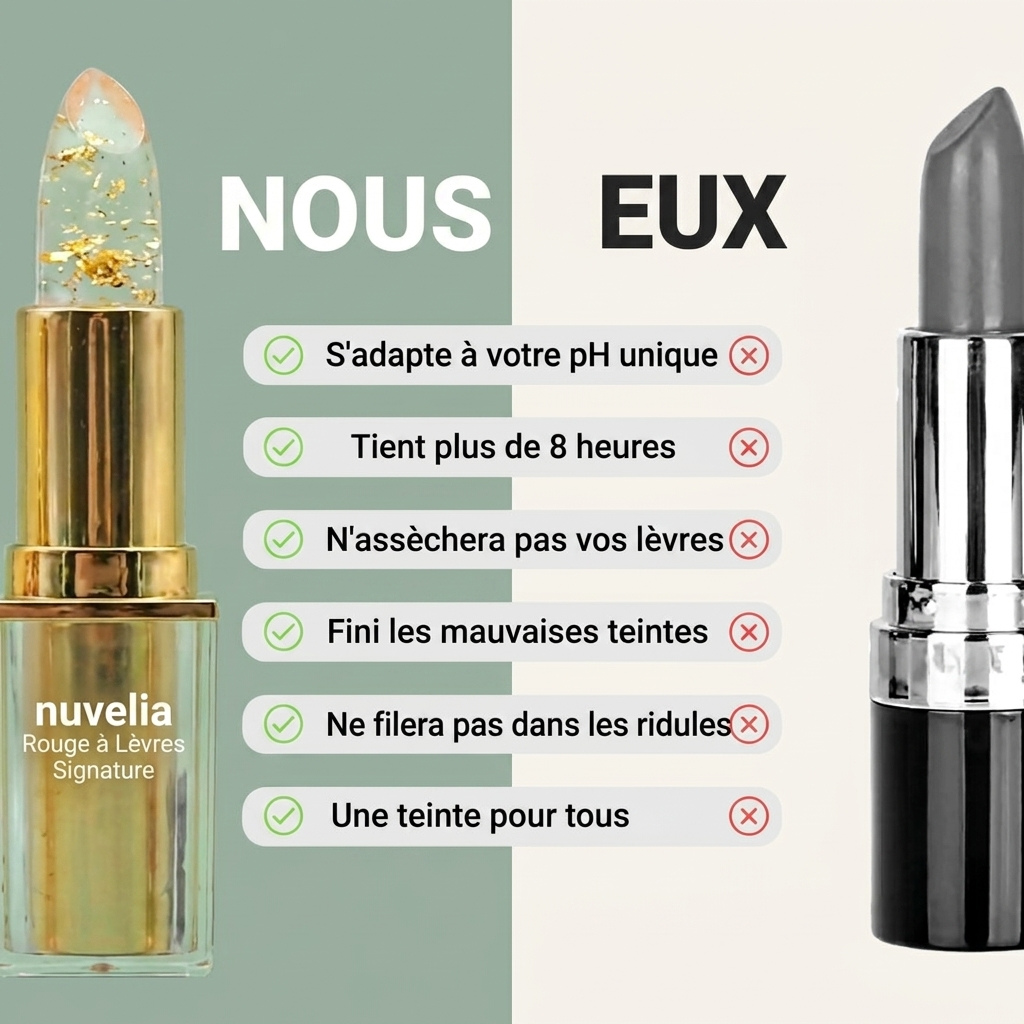 NUVELIA Rouge à Lèvres Révélateur