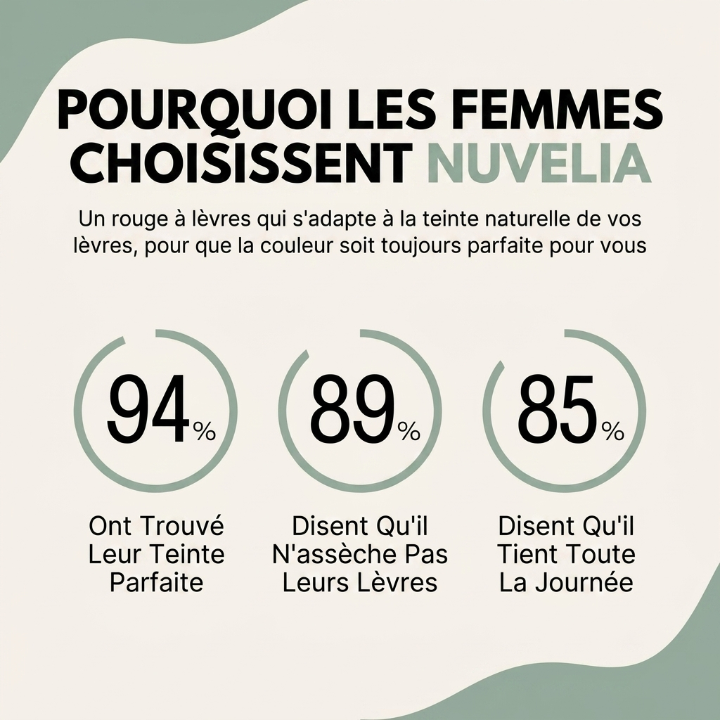 NUVELIA Rouge à Lèvres Révélateur